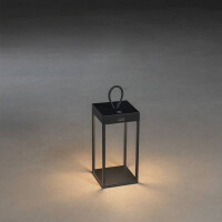 Ravello LED USB-Laterne klein schwarz, dimmbar 2