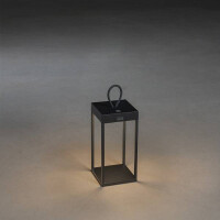 Ravello LED USB-Laterne klein schwarz, dimmbar 4