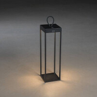 Ravello LED USB-Laterne gross schwarz, dimmbar 2