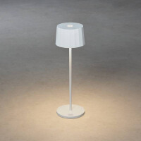 Positano LED USB-Tischleuchte weiss, Farbtemperatur, dimm 2