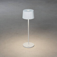 Positano LED USB-Tischleuchte weiss, Farbtemperatur, dimm 4