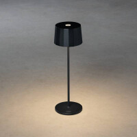 Positano LED USB-Tischleuchte schwarz, Farbtemperatur, dimm 