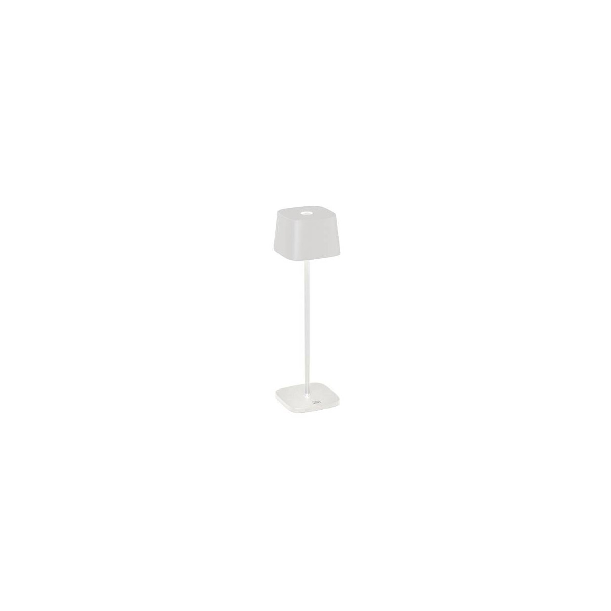 Capri LED USB-Tischleuchte weiss, Farbtemperatur, dimmbar
