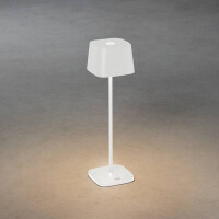 Capri LED USB-Tischleuchte weiss, Farbtemperatur, dimmbar 2