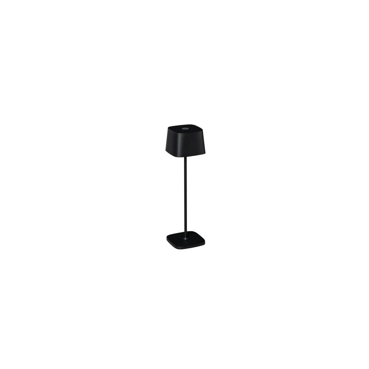 Capri LED USB-Tischleuchte schwarz, Farbtemperatur, dimmbar