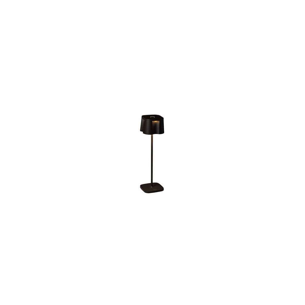 Nice LED USB-Tischleuchte schwarz, Farbtemperatur, dimmba