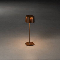 Nice LED USB-Tischleuchte Rost, Farbtemperatur, dimmba 2