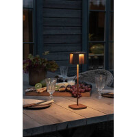 Nice LED USB-Tischleuchte Rost, Farbtemperatur, dimmba 3