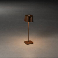 Nice LED USB-Tischleuchte Rost, Farbtemperatur, dimmba 4