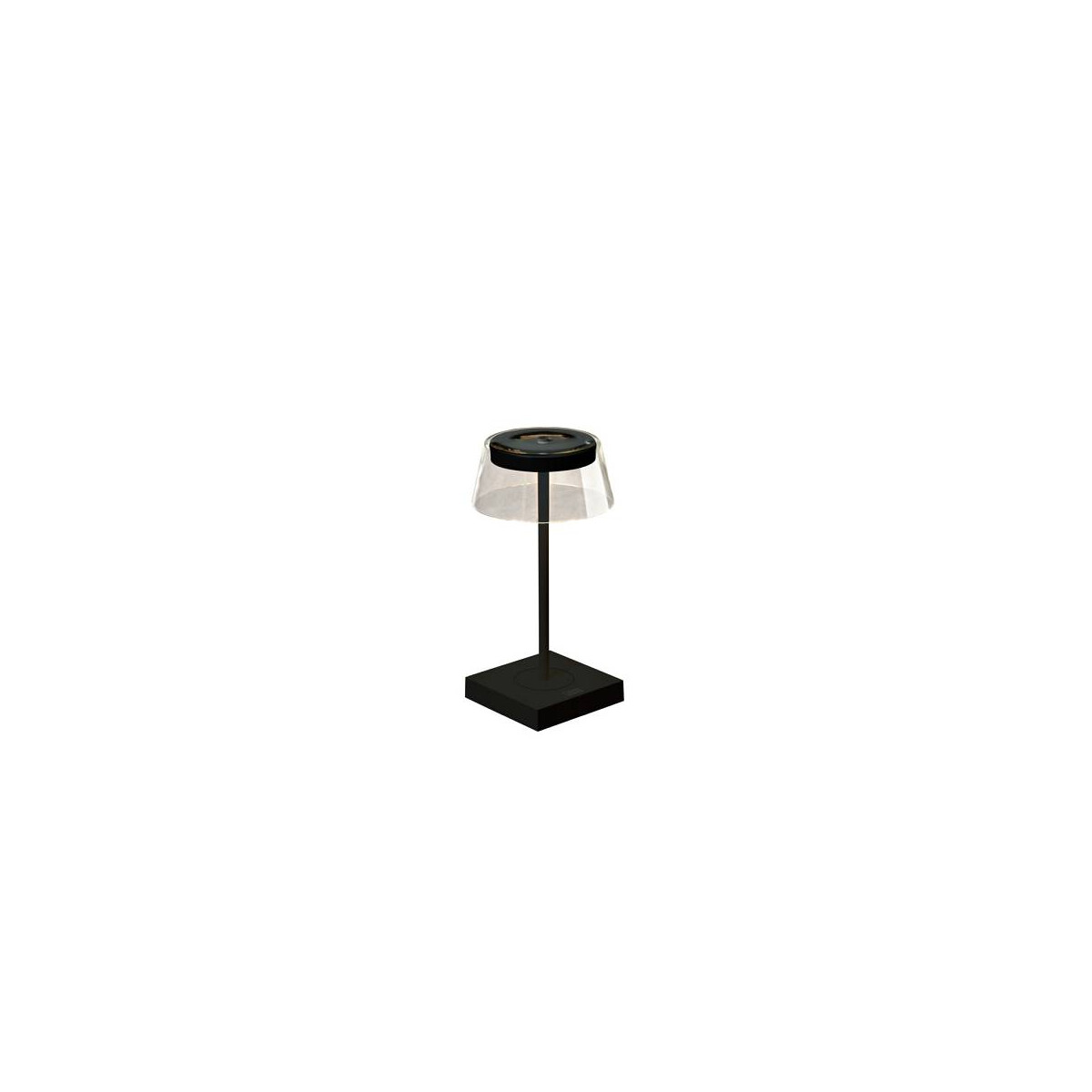 Scilla LED USB-Tischleuchte schwarz, Farbtemperatur, dimmba