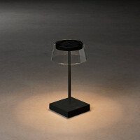 Scilla LED USB-Tischleuchte schwarz, Farbtemperatur, dimmba 