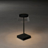 Scilla LED USB-Tischleuchte schwarz, Farbtemperatur, dimmba 
