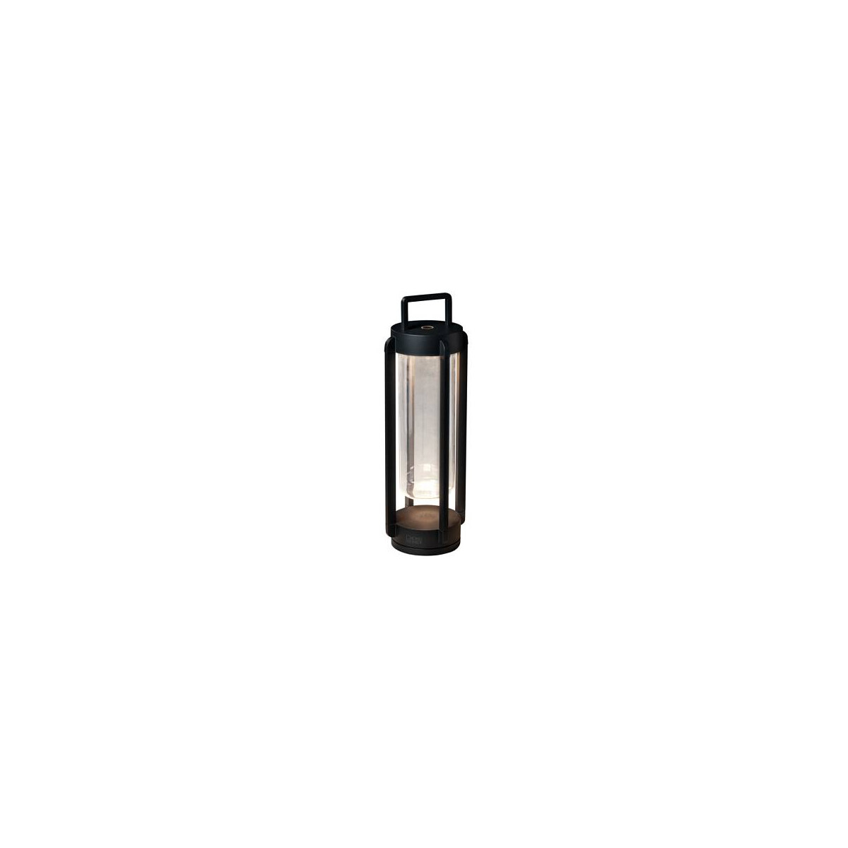 Otranto LED USB-Latene 44cm schwarz, dimmbar 2700K/3000K