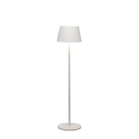 Pomezia LED USB-Stehlampe weiss, 2700K/3000K/4000K, dimmbar