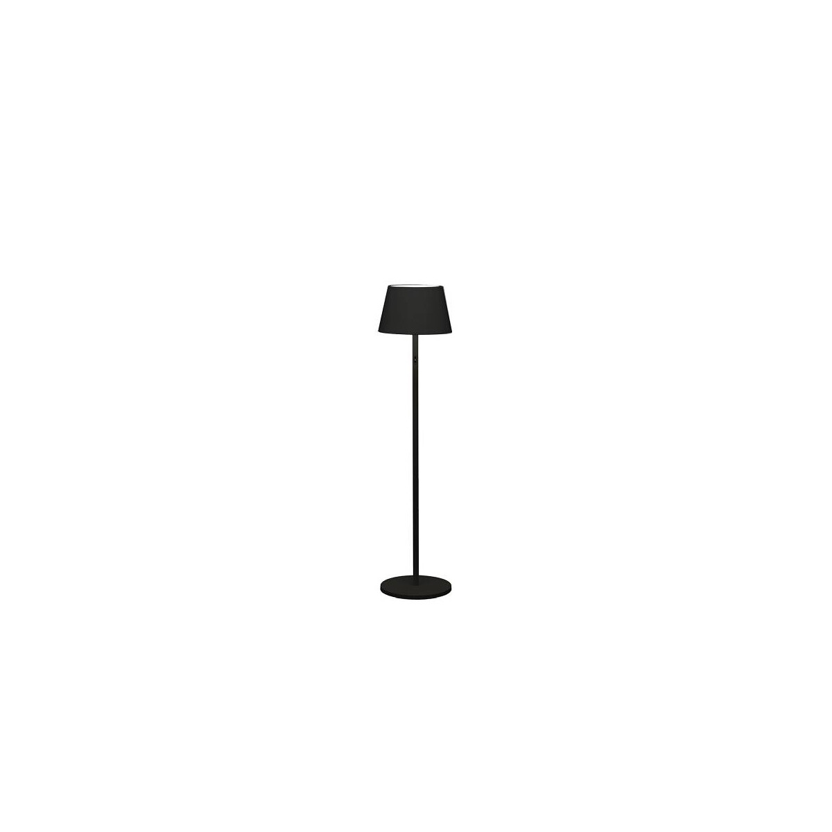 Pomezia USB-Stehlampe schwarz, 2700/3000/4000K+RGB, dimmbar