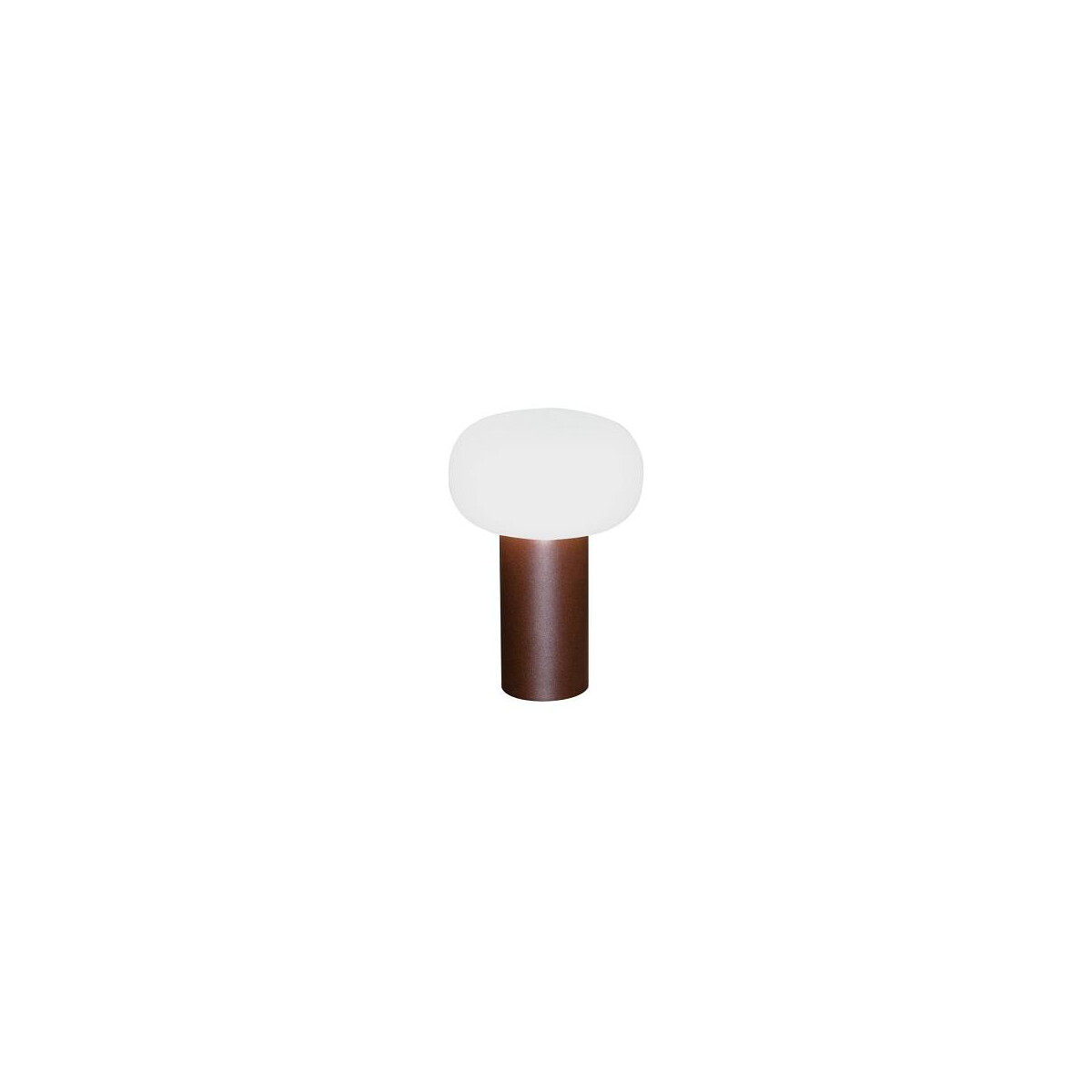 Antibes USB-Tischleuchte rost, 2700/3000/4000K+RGB, dimmbar