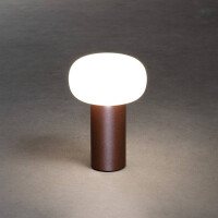Antibes USB-Tischleuchte rost, 2700/3000/4000K+RGB, dimmbar 