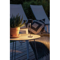 Capri-Mini USB-Tischl. schwarz, 2700/3000K, dimmbar, eckig 3