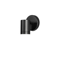 Modena ab LED Wandl. schwarz, 4W, Glas gallery
