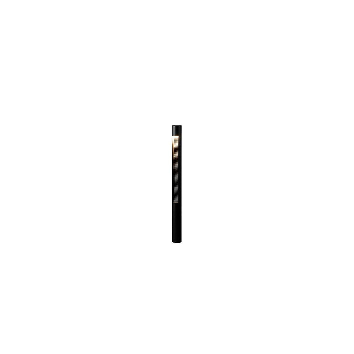 Udine LED Wegeleuchte schwarz, 12W, Glas