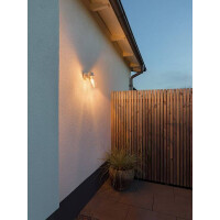 Konstsmide Vega Wandleuchte weiß E27, Aluminium/Glas 4