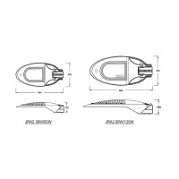 LED Strassenbeleuchtung 30W 2