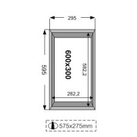 LED Panel 600x300mm 22W Tageslichtweiss  gallery