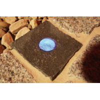 Top Light Stone Basalt Lichtpunkt 12V 8x8x8 cm 6