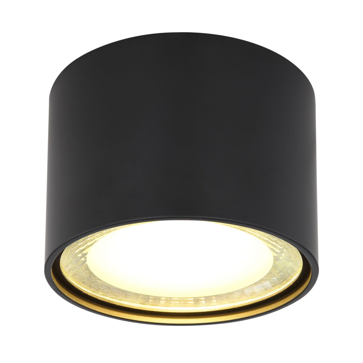Serena Deckenleuchte Metall Schwarz Matt, Led