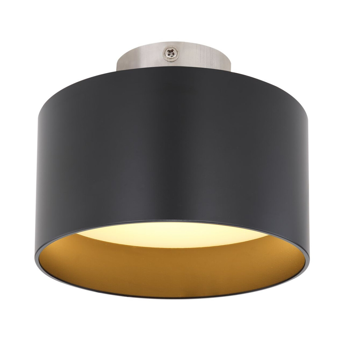 Jenny Deckenleuchte Aluminium Schwarz Matt, Led