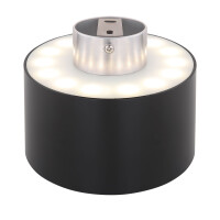 Jenny Deckenleuchte Aluminium Schwarz Matt, Led 5
