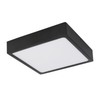 Echo Deckenleuchte Metall Schwarz Matt, Led 3