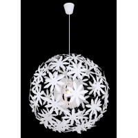 Globo 15024 Stella Hängeleuchte Kunststoff Messingfarbe