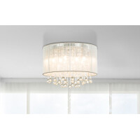 Sierra Deckenleuchte Metall Verchromt, 8X G9 Led 2