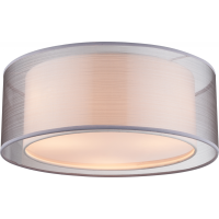 Globo 15190D Theo Deckenleuchte Metall Nickel Matt, 3X E14 1