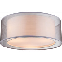 Globo 15190D Theo Deckenleuchte Metall Nickel Matt, 3X E14 4