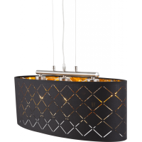 Globo 15229H2 Clarke Hängeleuchte Metall Nickel Matt, 3