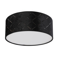 Globo 15334D Sunna Deckenleuchte Metall Schwarz, 1X E27 Led 