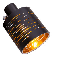 Globo 15342-1 Tunno Wandleuchte Metall Schwarz, 1X E14 5