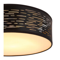 Globo 15342D1 Tunno Deckenleuchte Metall Schwarz, Led 4