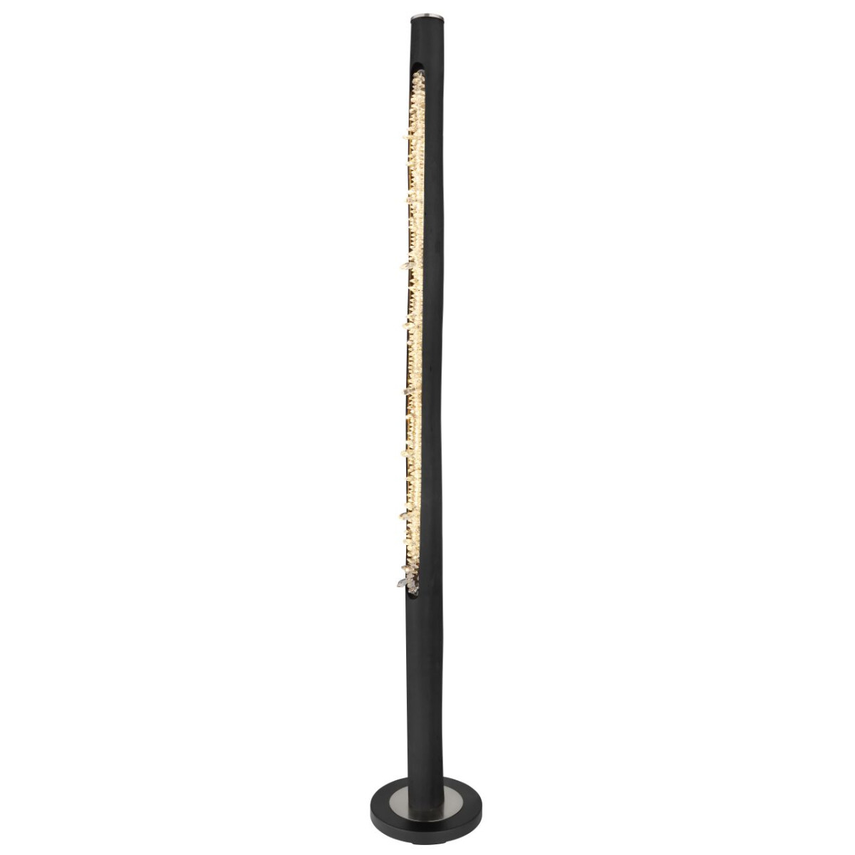 Felicitas Stehleuchte Metall Schwarz Matt, Led