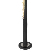 Globo 15354-15SN Felicitas Stehleuchte Metall Schwarz Matt, 