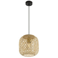 Globo 15367H Mirena Hängeleuchte Bambus Naturfarben, 1X