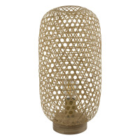 Globo 15367T1 Mirena Tischleuchte Bambus Naturfarben, 1X E27