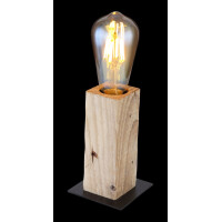 Adalie Tischleuchte Metall Schwarz Matt, 1X E27 3