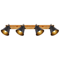 Günther Strahler Holz Braun, 4X E27 5