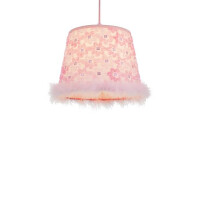 Globo 15720 Tarso Hängeleuchte Kunststoff Pink, 1X E27 