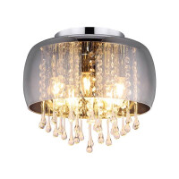 Globo 15809D Kalla Deckenleuchte Metall Verchromt, 5X E14