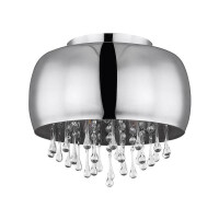 Globo 15809D Kalla Deckenleuchte Metall Verchromt, 5X E14