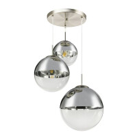 Globo 15851-3 Varus Hängeleuchte Metall, 3X E27 3